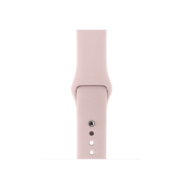 Silikonarmband Apple Watch Ultra 2 49mm Ljusrosa