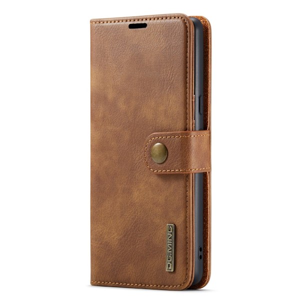 DG.MING 2-in-1 Magnet Plånbok Google Pixel 7a Cognac