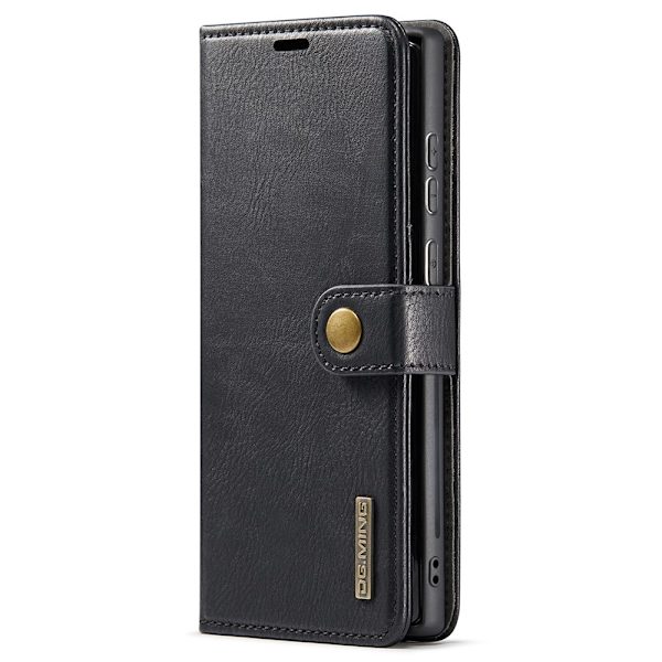 DG.MING 2-in-1 Magnet Wallet Samsung Galaxy S22 Ultra Black