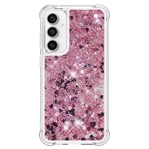Glitter Bling TPU -kuori Samsung Galaxy S23 FE -ruusukulta