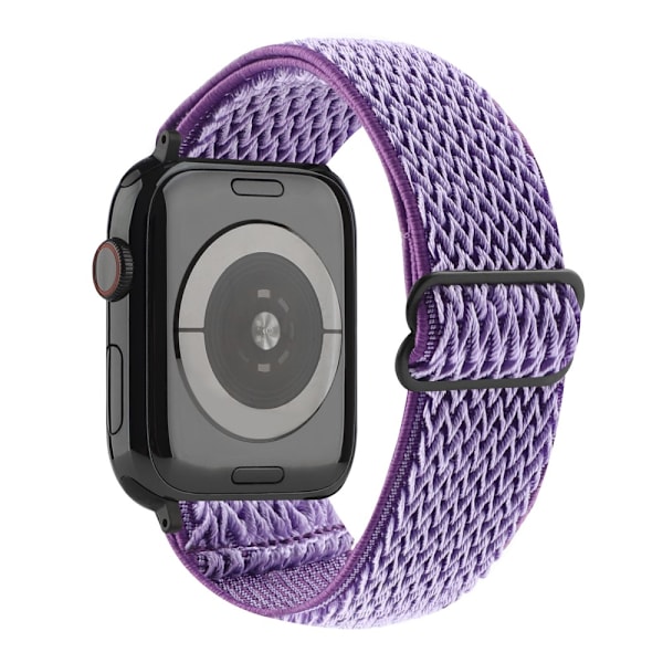 Vävd Nylonarmband Apple Watch Series 10 46mm Lila