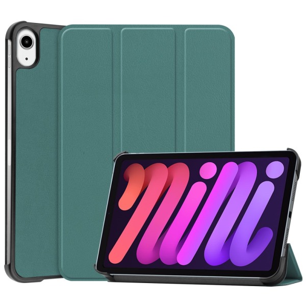 iPad Mini 6th Gen (2021) Fodral Tri-fold Grön