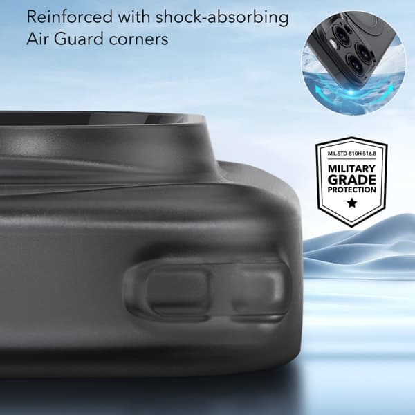 ESR Project Zero MagSafe Skal iPhone 16 Frosted Svart