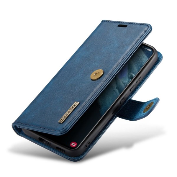 DG.MING 2-in-1 Magnet Wallet Samsung Galaxy S23 Blue