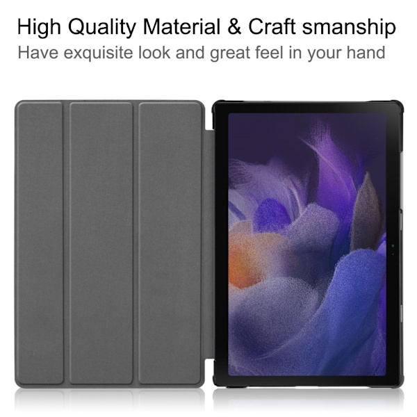 Samsung Galaxy Tab A8 10.5 Etui Tri-fold Roséguld