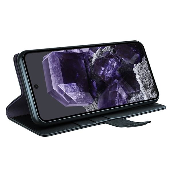 Äkta Läderfodral Google Pixel 8 Svart