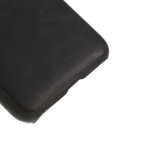 Nahkakuori korttipaikalla iPhone 11 Pro Max Musta