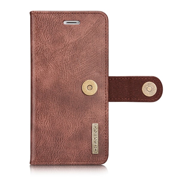 DG.MING 2-i-1 Magnet Pung iPhone 7/8/SE Rød