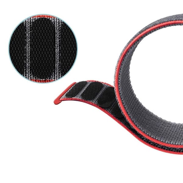 Nylonrem Fitbit Charge 3/4 Rød