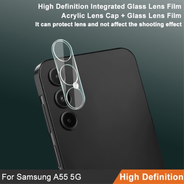 Imak Härdat Glas Linsskydd Samsung Galaxy A55 Transparent