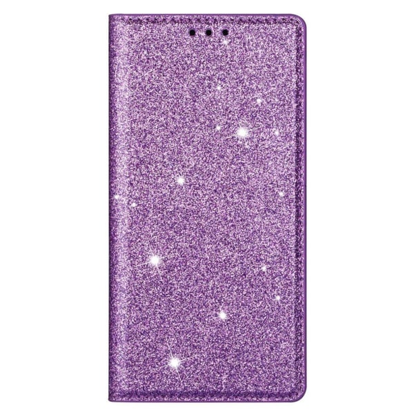 Glitter lompakkokotelo Samsung Galaxy A14 Purple