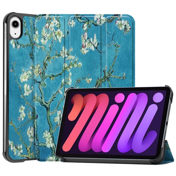iPad Mini 6th Gen (2021) Fodral Tri-fold Körsbärsblommor