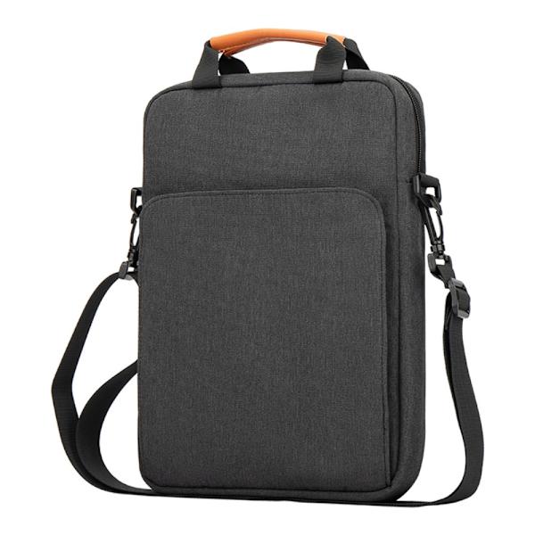 Vedenkestävä tablettilaukku 13,3 tuuman iPadille/tabletille, tummanharmaa