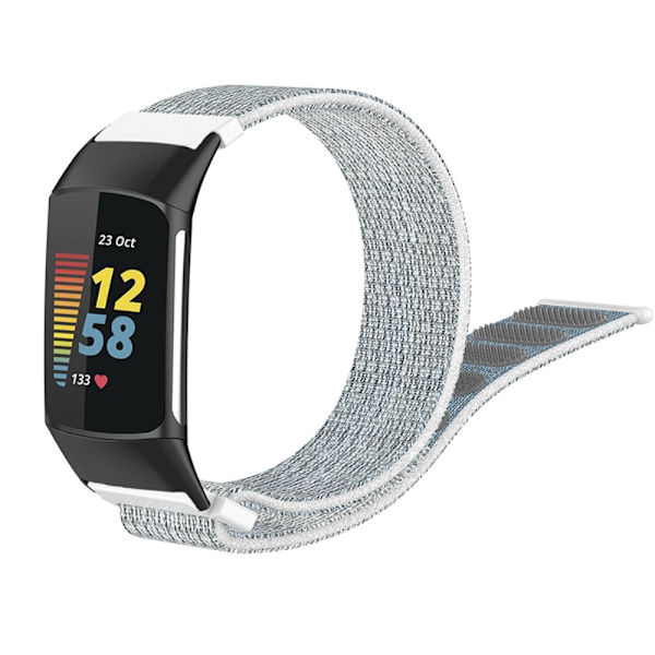 Nylonarmband Fitbit Charge 6 Grå