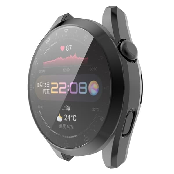 Heltækkende Skal Huawei Watch 3 Pro Sort