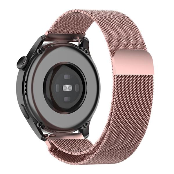 Milanese Loop Armband Huawei Watch 3/3 Pro Rosa