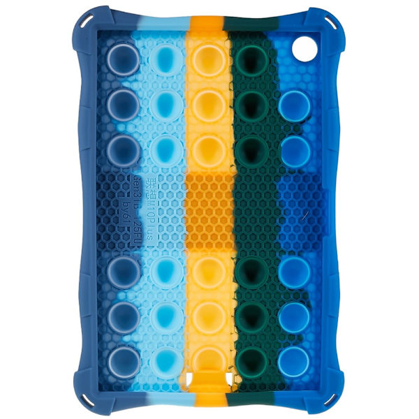 Lenovo Tab M10 (3. generation) Cover Pop It Fidget Multifarvet Blå