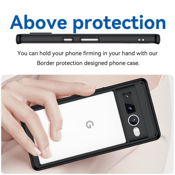 Hybrid Edge Skal Google Pixel 7 Pro Svart