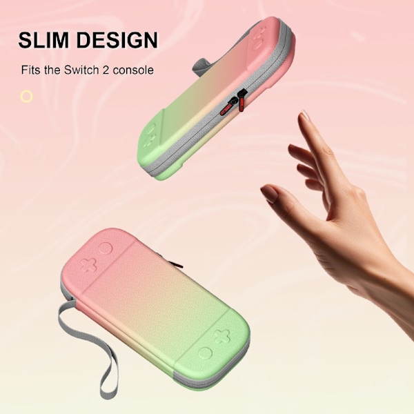 Kompakt Förvaringsväska Nintendo Switch 2 Svart