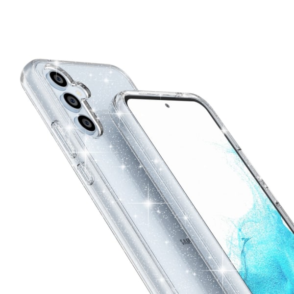 Samsung Galaxy A54 Skal Glitter Transparent