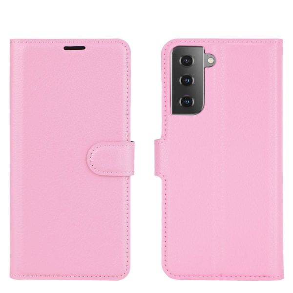 Mobilcover Læder Samsung Galaxy S21 Rosa