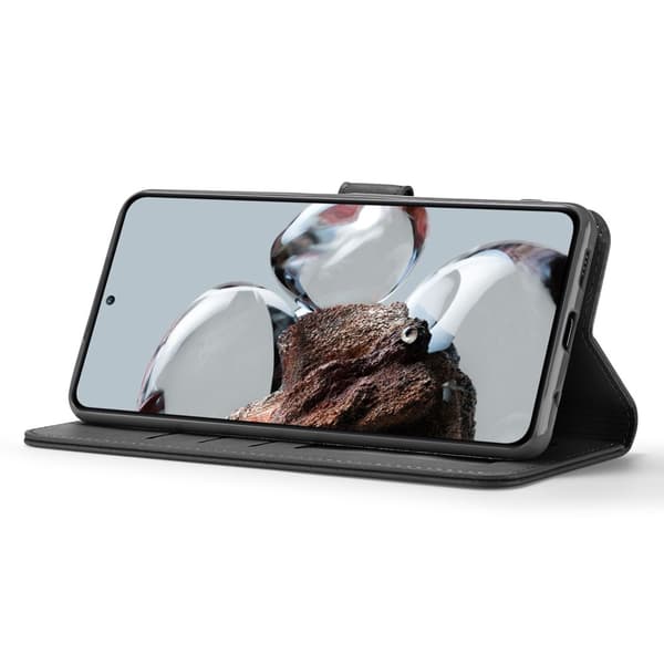 LC.IMEEKE Lompakkokotelo Xiaomi 12T Pro Musta