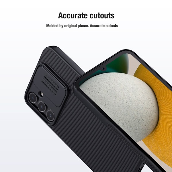 Nillkin CamShield -kuori Samsung Galaxy A15 - Musta