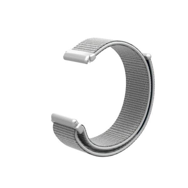 Nylonarmband Fitbit Versa/Versa 2 Silver