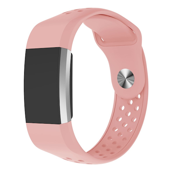 Fitbit Charge 2 -urheiluranneke, vaaleanpunainen