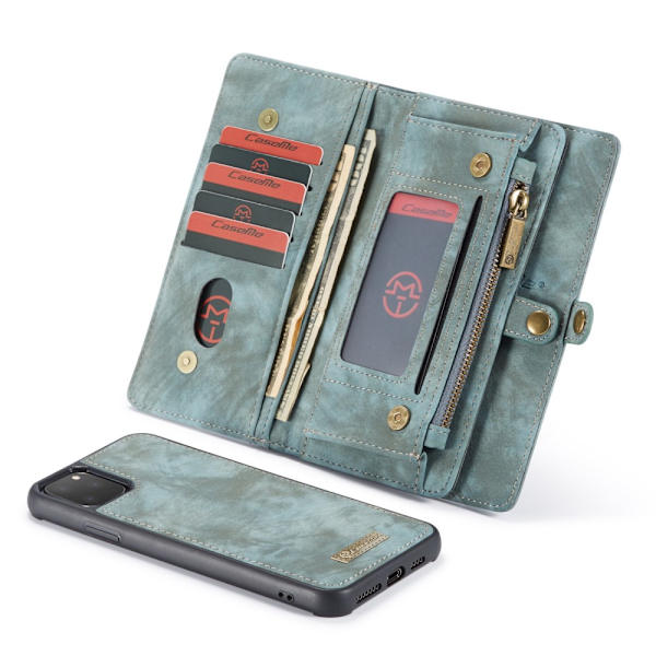 CaseMe Pungetui Multi-Slot iPhone 11 Pro Max Blå