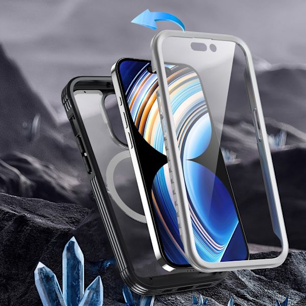 Ultra Full Protection MagSafe Cover iPhone 15 Plus Sort
