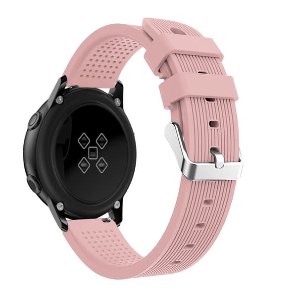 Silikoniranneke Samsung Galaxy Watch Active Pinkki