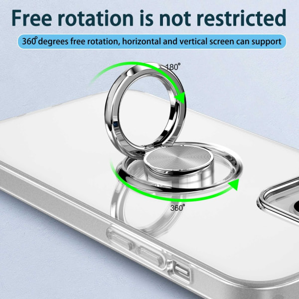 Skal Med Ringhållare iPhone 14 Pro Transparent