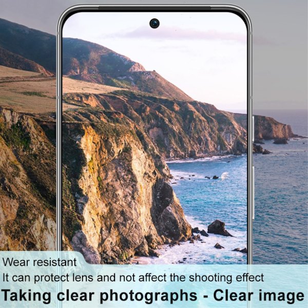 Imak Hærdet Glas Linsebeskyttelse Google Pixel 8 Sort