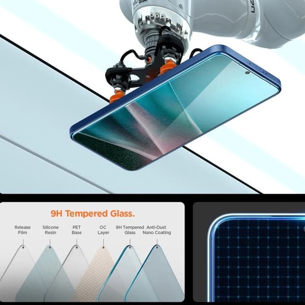 Spigen Samsung Galaxy S25 Edge Screen Protector GLAS.tR EZ Fit P