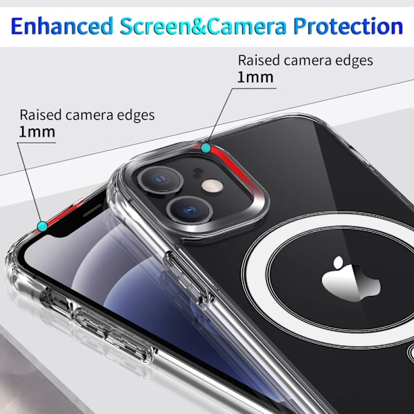 MagSafe Skal iPhone 12 Pro Max Transparent
