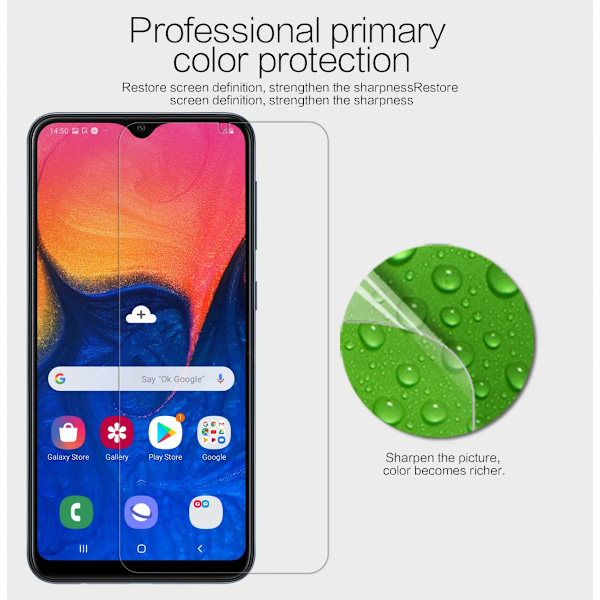Nillkin Super Clear Skärmskydd Hel Set Samsung Galaxy A10