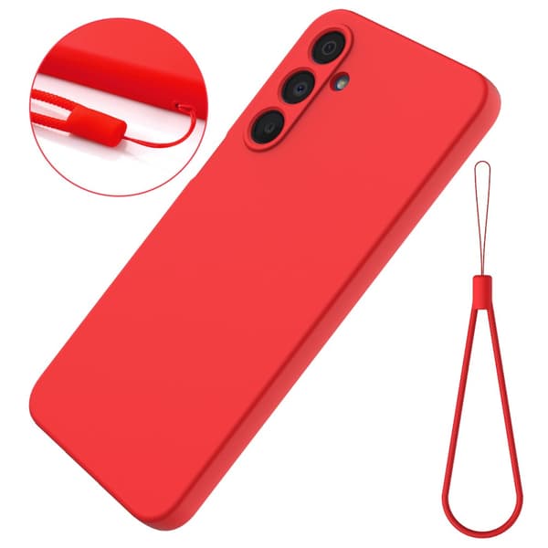 Silikonskal Samsung Galaxy A16 Röd