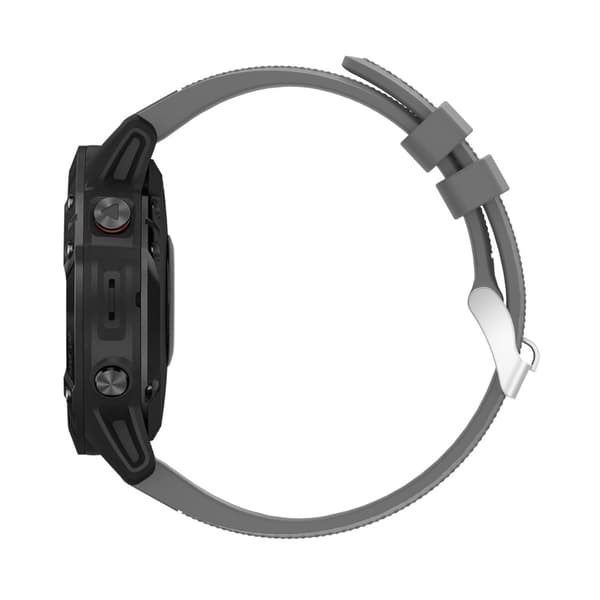 Silikonarmband Garmin Fenix E 47mm Grå