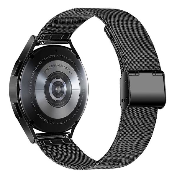 Milanese Mesh Armbånd Samsung Galaxy Watch 7 40mm Sort