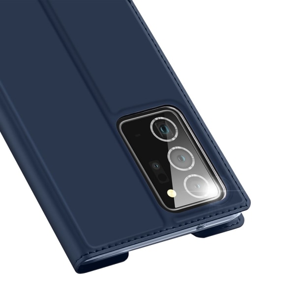 Dux Ducis Skin Pro Läderfodral Galaxy Note 20 Ultra Blå