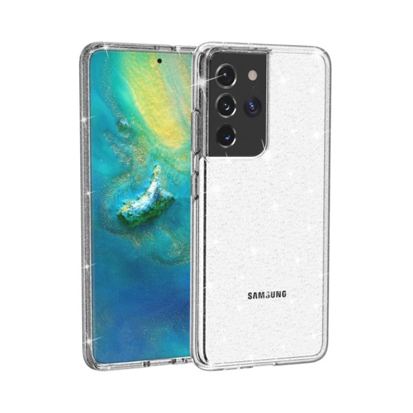 Skal Glittery Powder Design Samsung Galaxy S21 Ultra Clear