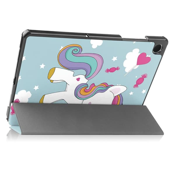 Samsung Galaxy Tab A11 Plus Kotelo Tri-fold Unicorn