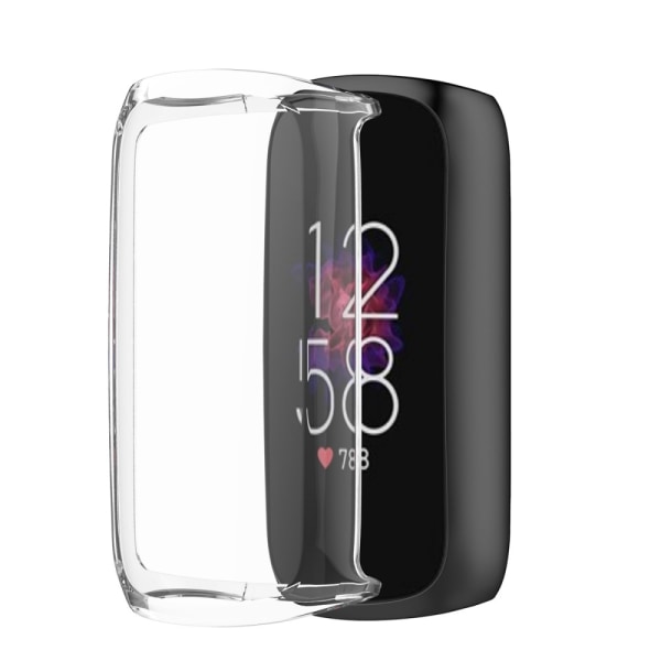 Fulddækkende TPU Cover Fitbit Luxe Transparent