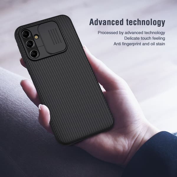 Nillkin CamShield -kuori Samsung Galaxy A14 - Musta