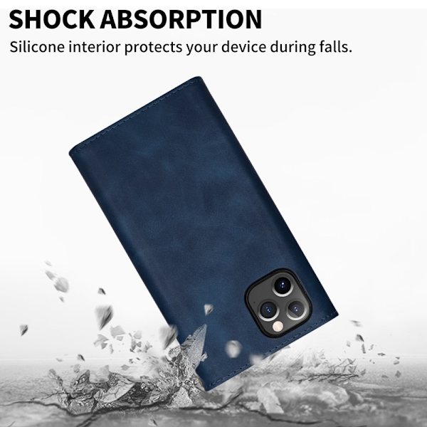Plånboksfodral iPhone 14 Pro Blå