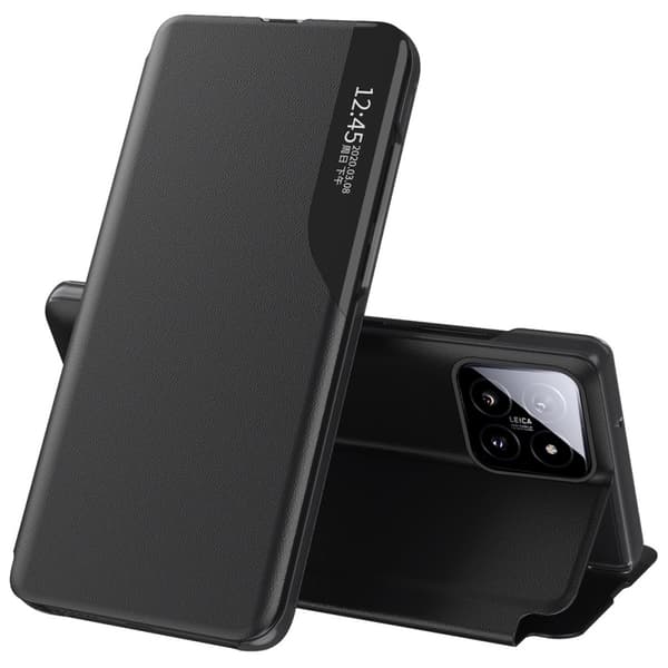 Xiaomi 14 -kotelo näytöllä, musta