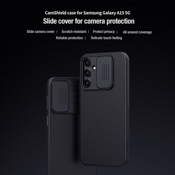 Nillkin CamShield Skal Samsung Galaxy A15 Svart