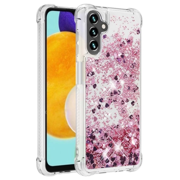 Glitter Bling TPU -kuori Samsung Galaxy A34 -ruusukulta