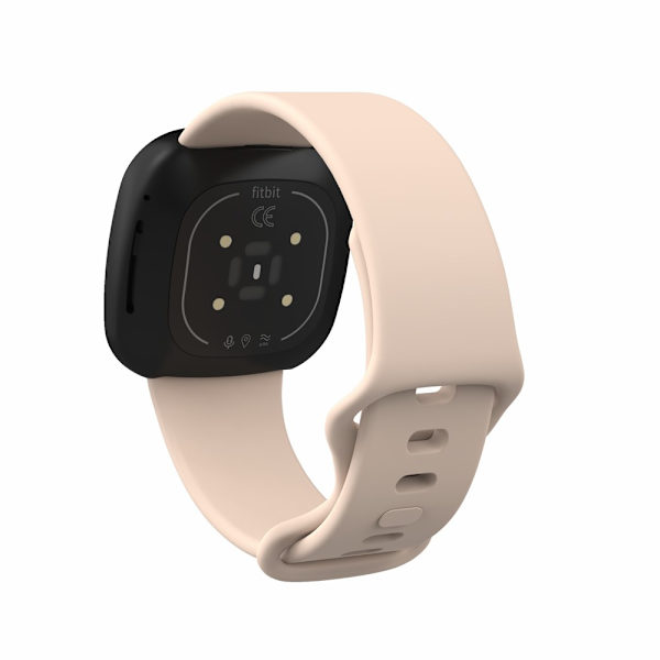 Silikonearmbånd Fitbit Versa 3/Sense Lyseblå